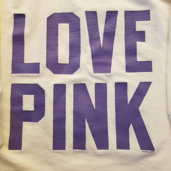 Pink 3/4 Length Sweatshirt - Picture 2 of 5